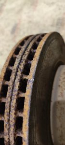 Диски тормозные Передние HONDA ACCORD OEM 45251-S2H-N00 CL2 2000